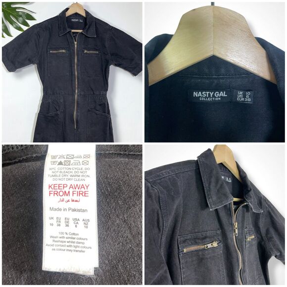 Nasty Gal Denim Boilersuit | Utility Jumpsuit - Picture 10 of 10
